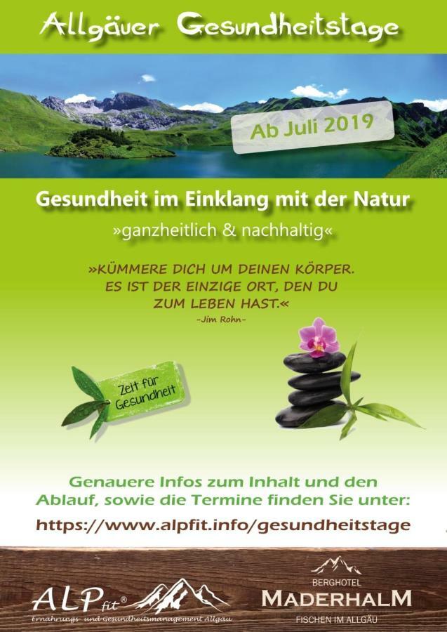 Berghotel Maderhalm Garni Oberstdorf Buitenkant foto